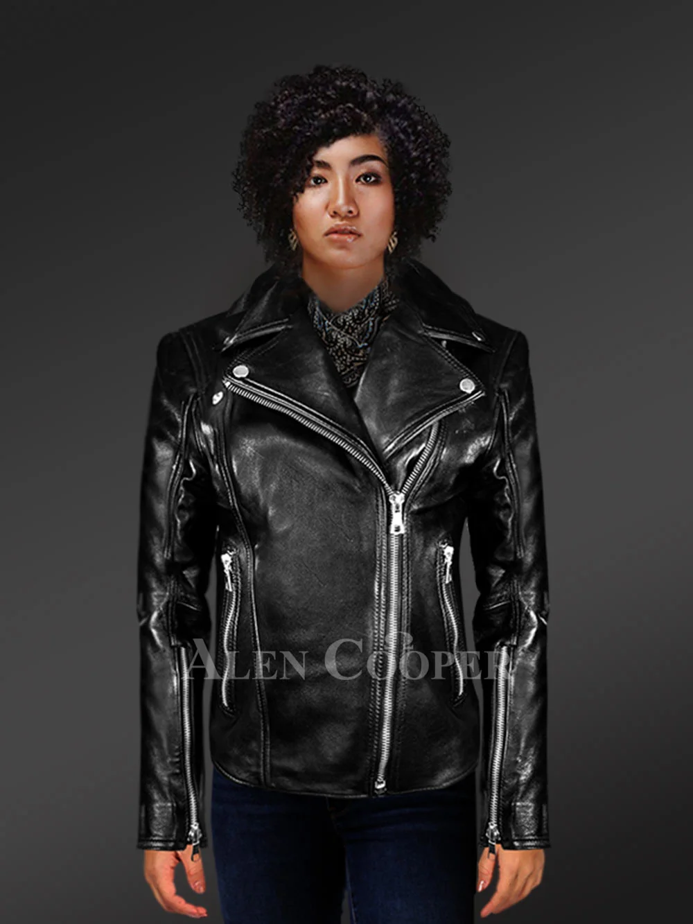 Womens Black Leather Jacket – Look Cool & Stay Warm