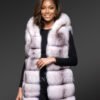 Womens Fox Fur Vest
