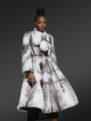 Womens Mink Fur Long Coat – Timeless Luxury with Plush Feel of Soft Fur