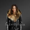 Detachable Fur Collar Jacket