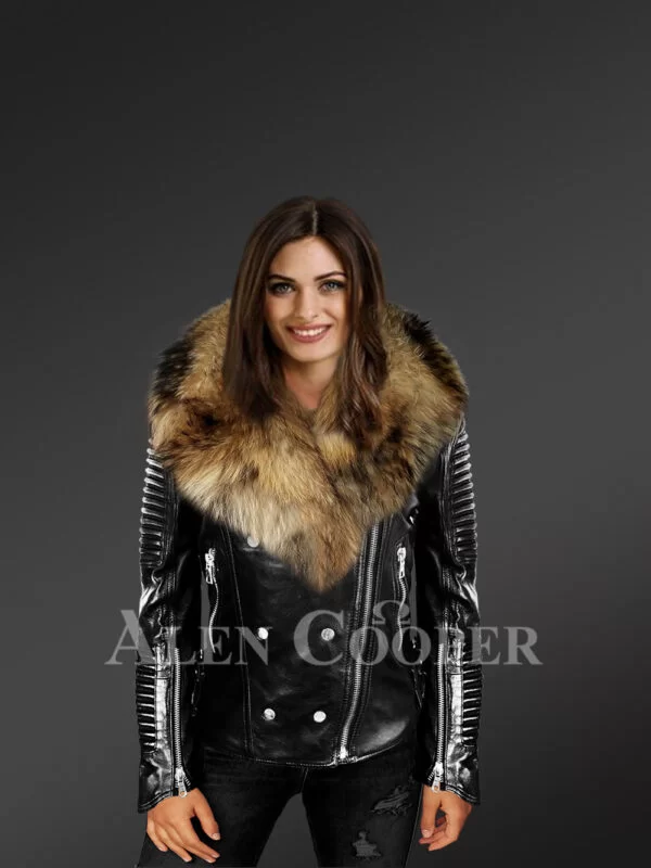 Detachable Fur Collar Jacket