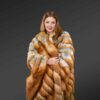 Fox Fur Poncho