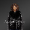 Womens-Quilted-Black-Motorcycle-Biker-Jacket-With-detachable-Black-Fox-Fur-Collar