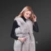 Women’s Super Soft and Warm Genuine Fox Fur