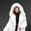 Women's White Fox Fur