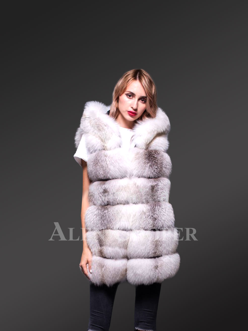 Womens Fox Fur Vest – A Perfect Companion for Fall & Winter