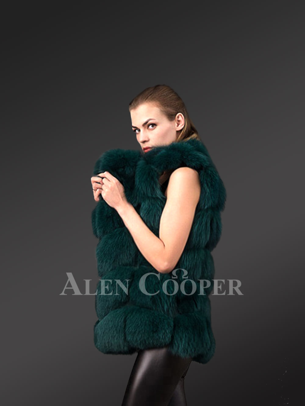 Real Fox Fur Paragraph Coat- A Modish Top Wear For Winter