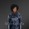 Womens Leather biker Jacket