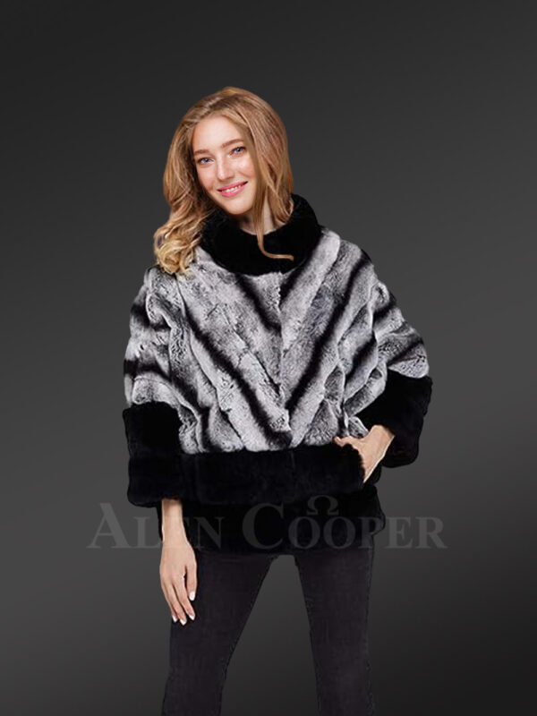 Korean Styled Bi-Color Real Fur Winter Vest for Women - Image 6