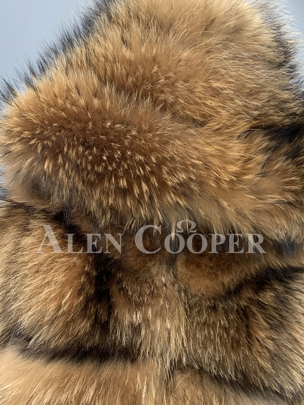 Womens Raccoon Fur Coat with Hood– Look Elegant & Enjoy Unbeatable Warmth - Image 7