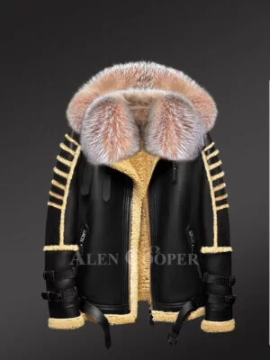 Shearling Designer Jacket