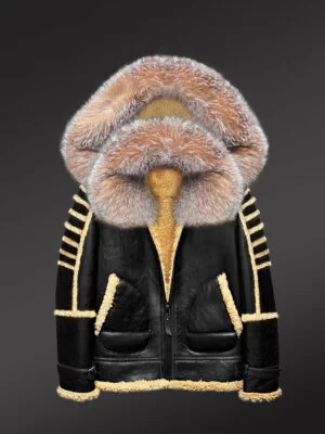 Black Shearling Jacket