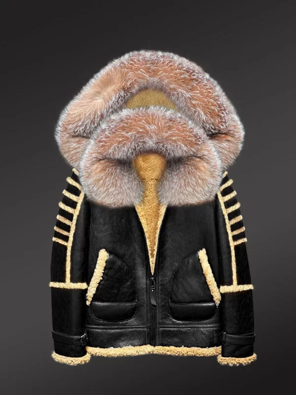 Black Shearling Jacket