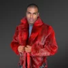 Fur-Coats-for-Men-Red