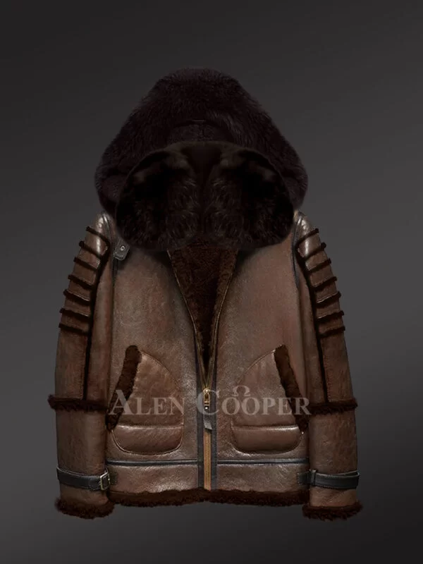 Sheepskin Shearling Aviator Jacket