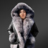 Fox Fur Embellished Ladies Jacket