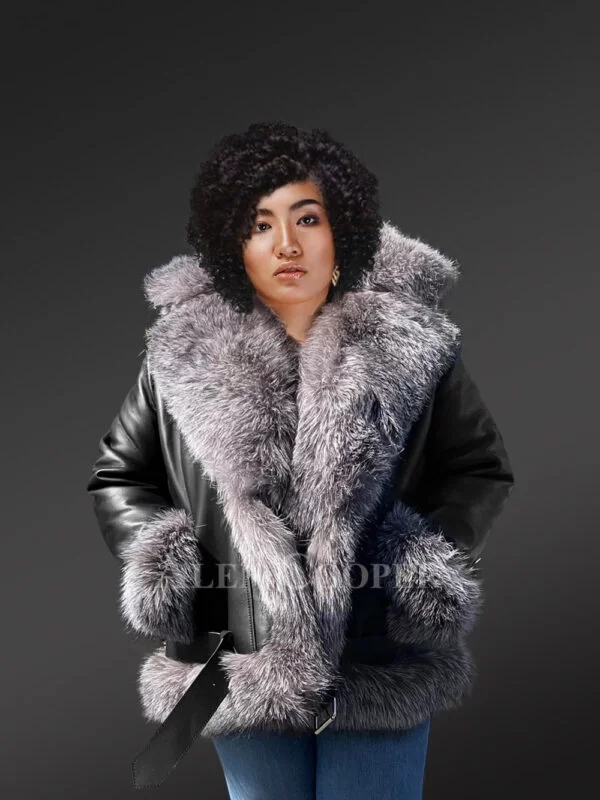 Real Sheepskin Coat for Women - Image 5