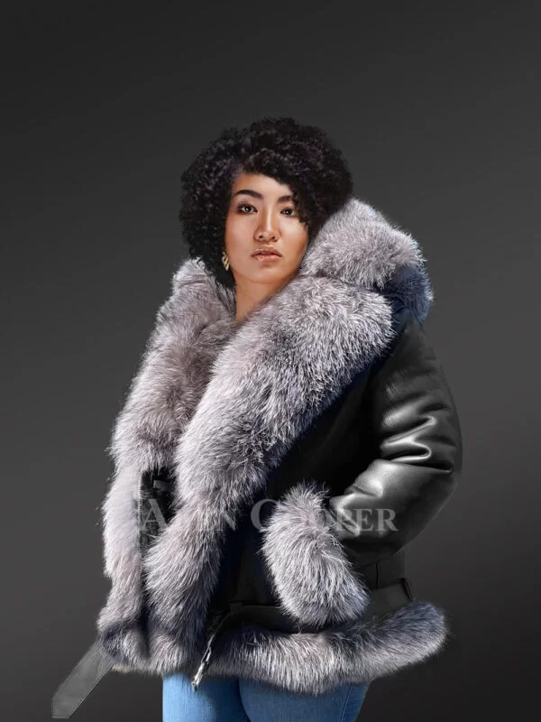 Real Sheepskin Coat for Women - Image 4