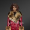 Genuine-Leather-Jackets-For-Divas-With-Removable-Fur-Collar-And-Hand-Cuffs