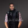 Mink Fur Vest for Men