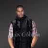 Mink Fur Vest for Men