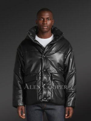 Mens Funnel Neck Padded Jacket – Great Looks with Maximum Comfort