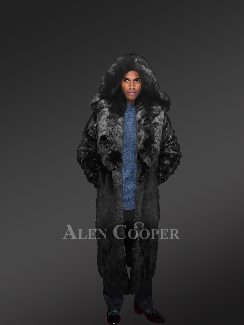 Griffon Coat in Black