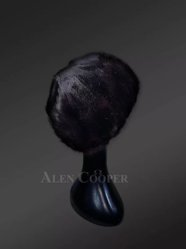 Luxurious Womens Mink Fur Cap