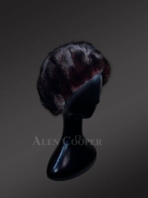 Luxurious Womens Mink Fur Cap