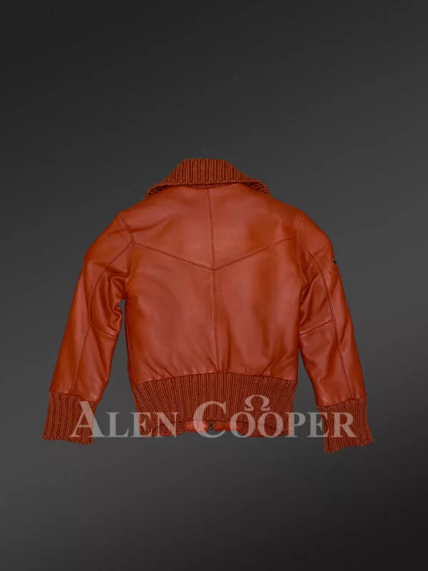 Party Style Kids Leather Jacket - Image 6