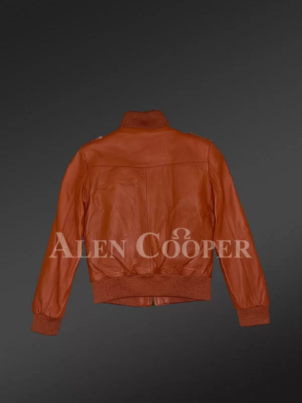 Party Style Kids Leather Jacket - Image 5