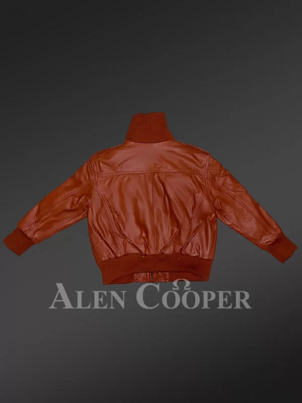 Party Style Kids Leather Jacket - Image 7