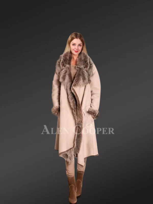 Long Sheepskin Coat