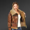 Shearling Bomber Women