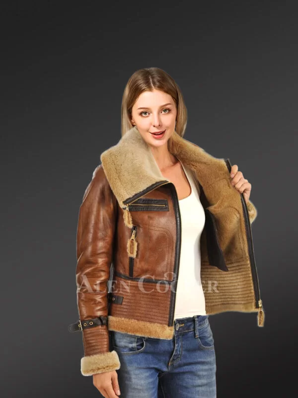 Shearling Bomber Women