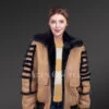 Women’s Shearling Bomber Jacket