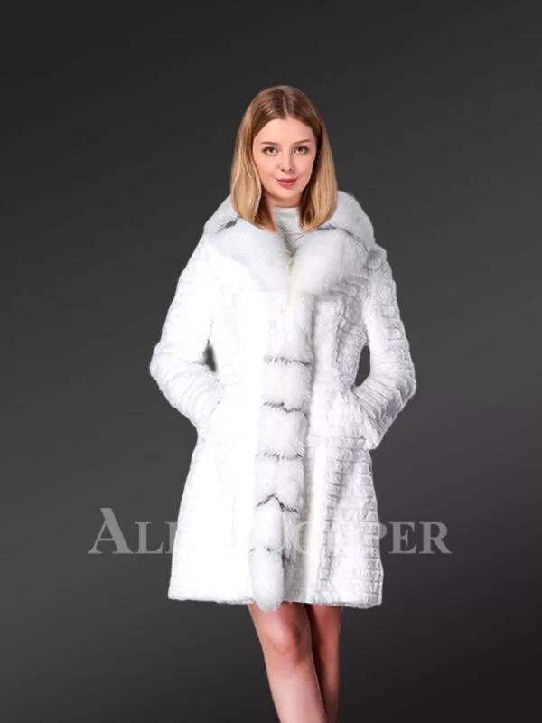 Dressy Rabbit Coat for Women (3)