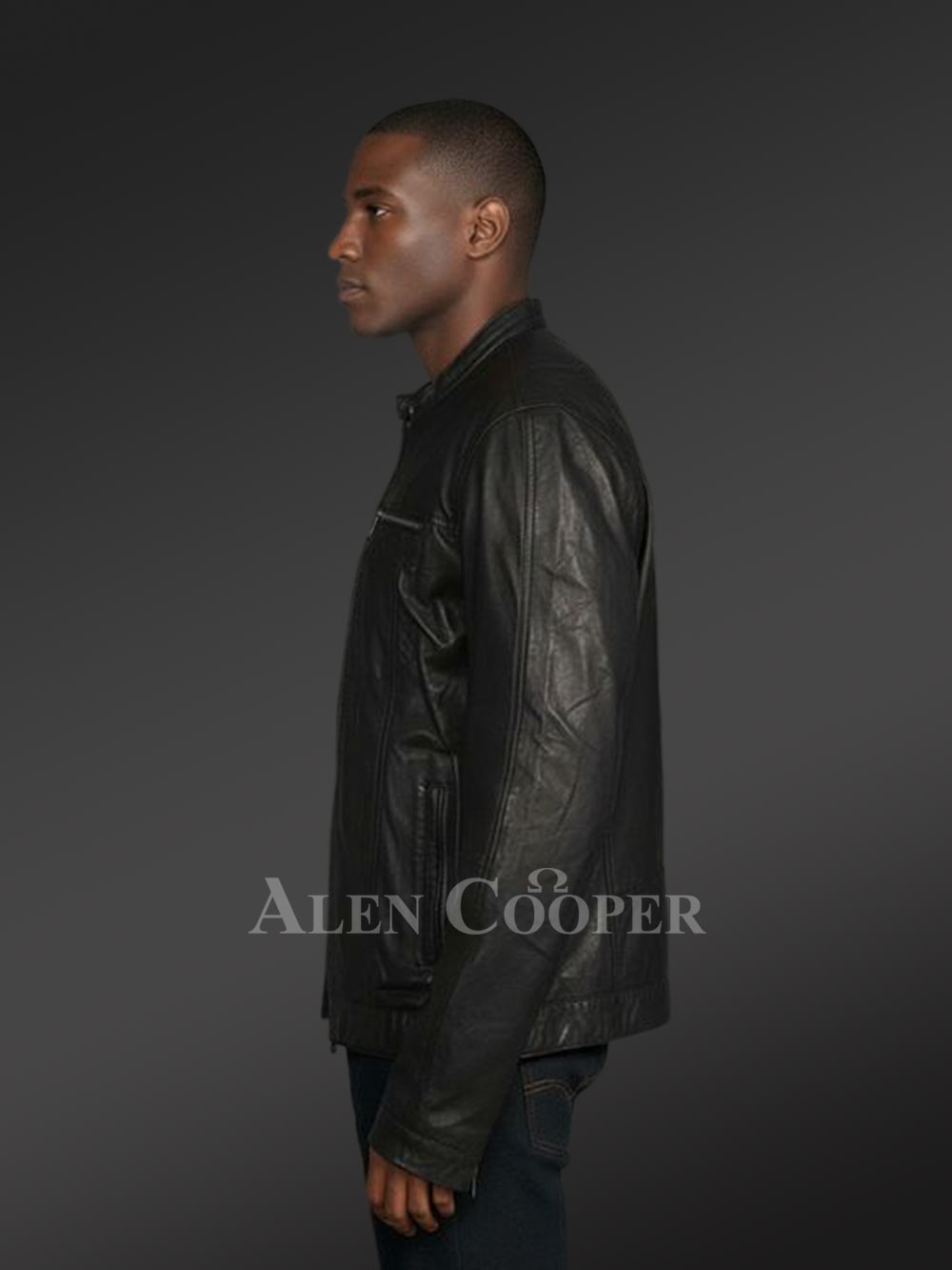 Original Leather Moto Jacket - Image 2