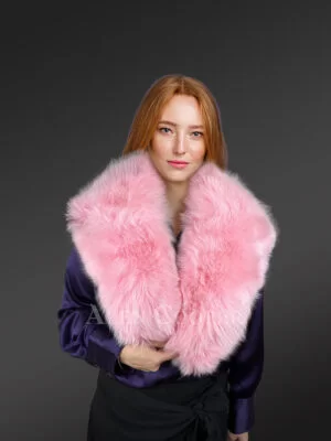 Furry Collar Scarf