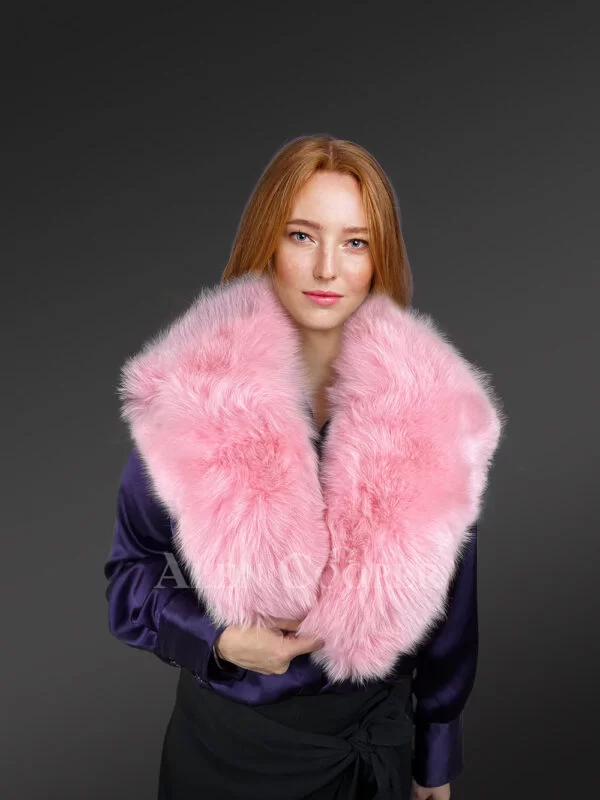 Furry Collar Scarf