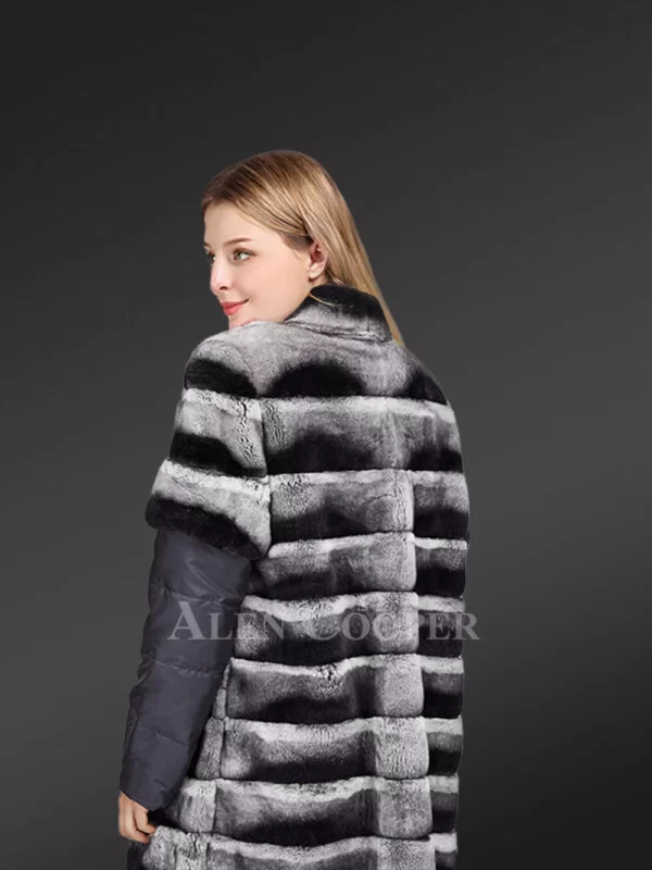 Real Chinchila Fur Vest for Women - Image 5