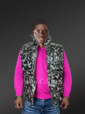 All-Season Leather Vest for Men