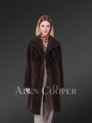 Dressy Long Mink Coat