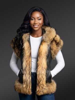 Furry Vest Jacket for Women