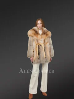 Louis Féraud Women's Fox Fur Coat