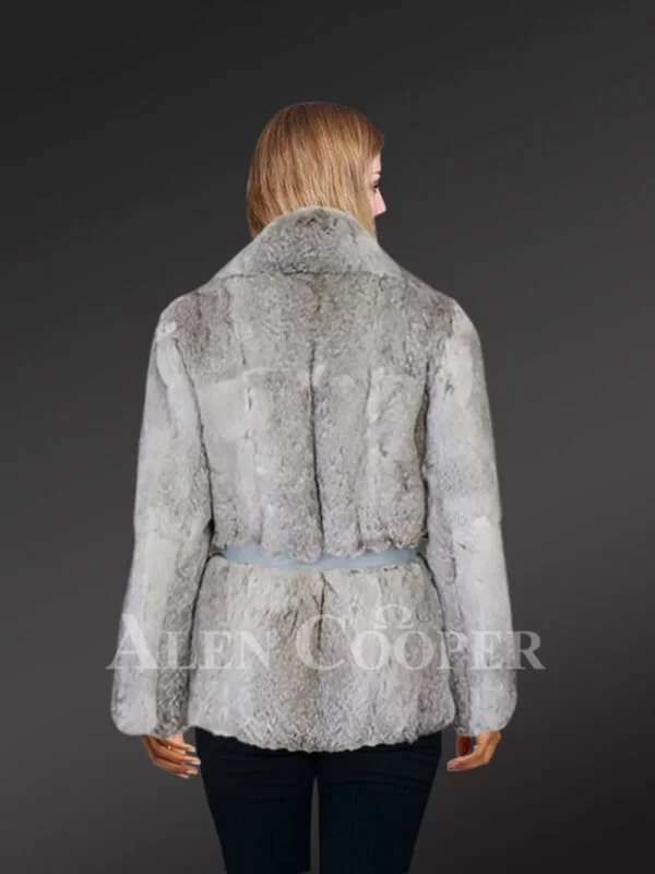 Rabbit Fur Dressy Jacket - Image 6