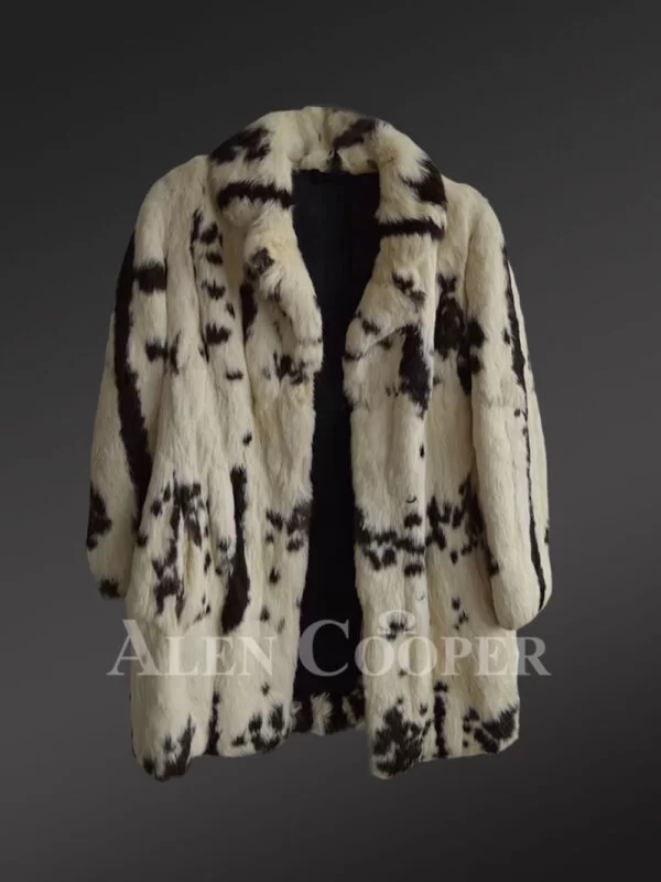 Safari Rabbit Fur Coat