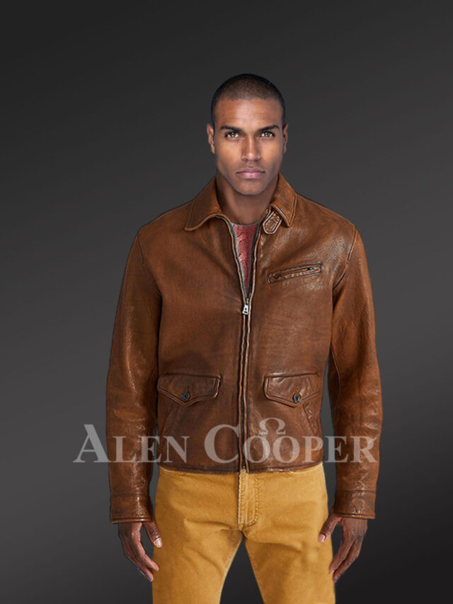 Stylish Moto Leather Jacket