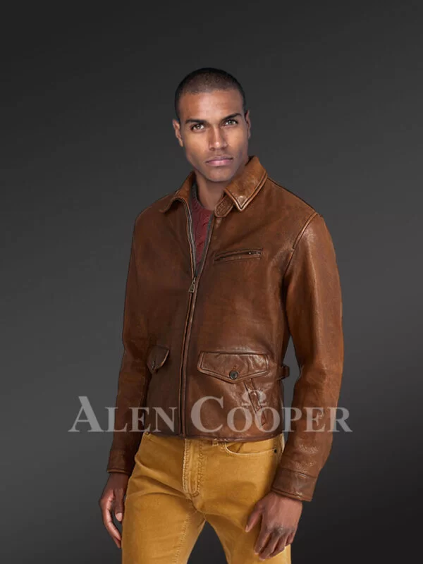 Stylish Moto Leather Jacket - Image 2