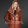 goose down puffer jacket